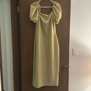 Lime Green Dress